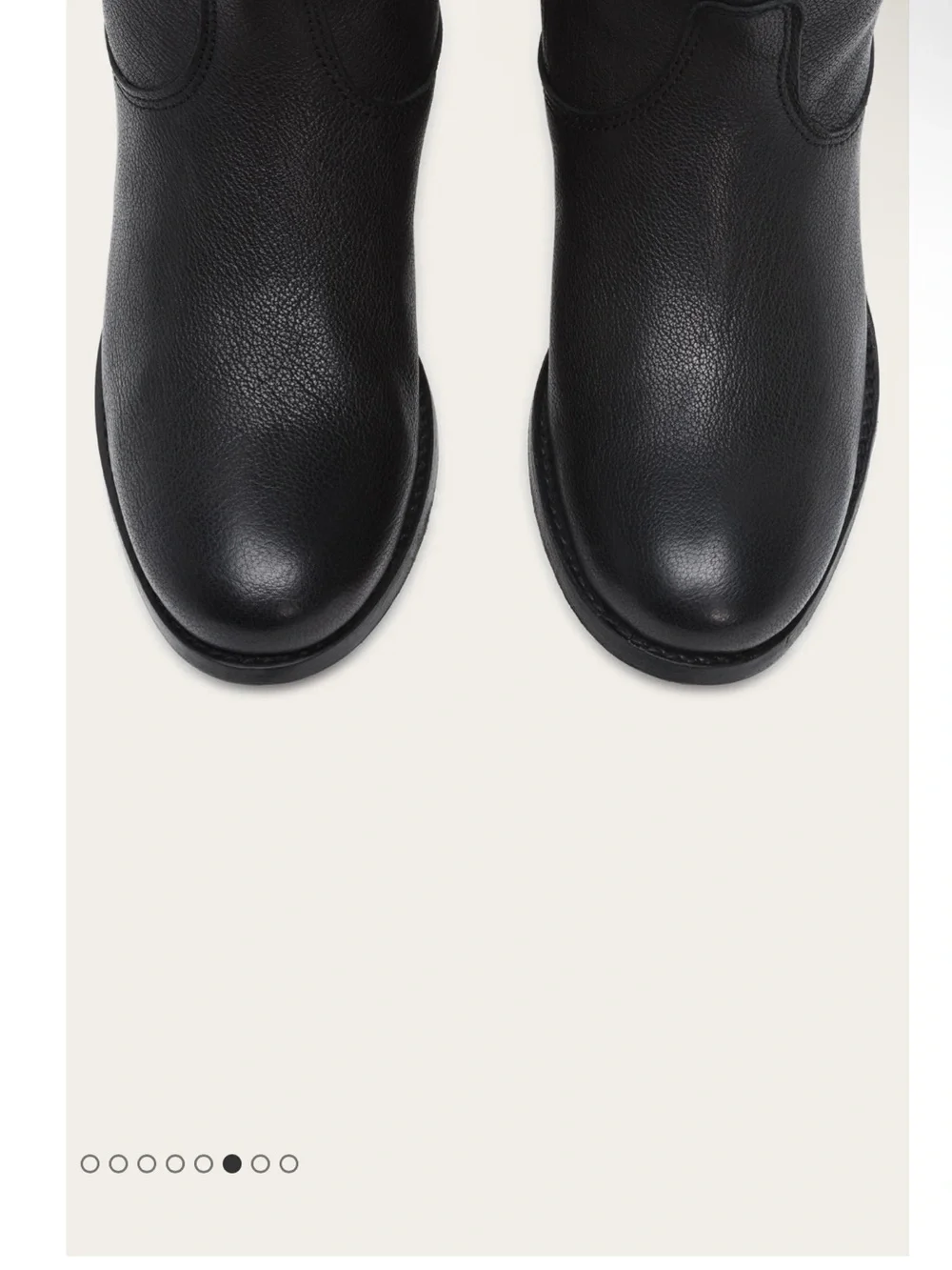 Frye Black Melissa Button Back Zip Boots with Side Buckle 6.5